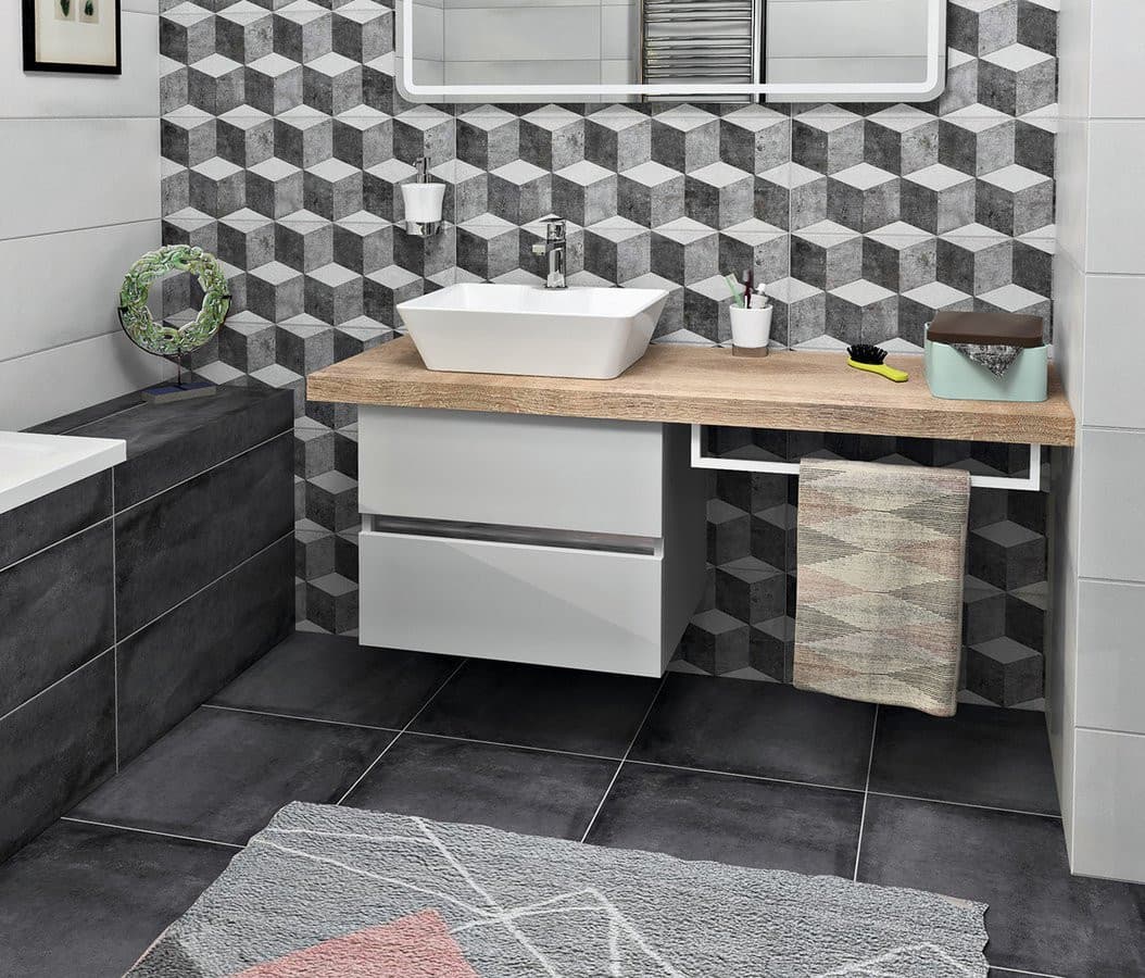 AVICE wieszak na ręcznik 600x95mm, matowy biały