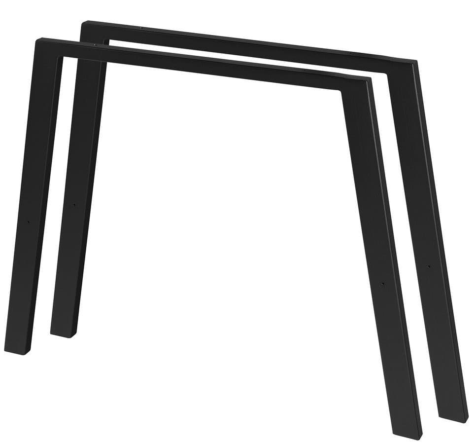 TWIGA stalowy wspornik 100x67 cm, czarny mat, 2 szt.