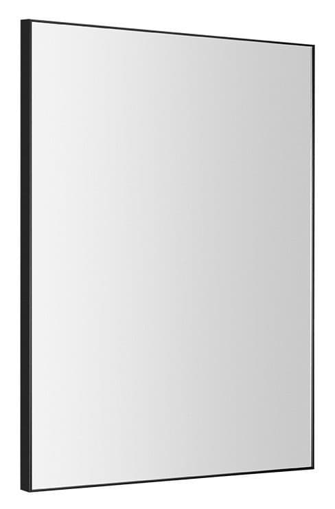 AROWANA lustro prostokątne w ramie, 600x800mm, czarny mat