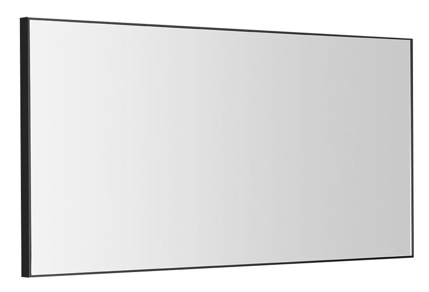 AROWANA lustro prostokątne w ramie czarny mat 1000x500mm