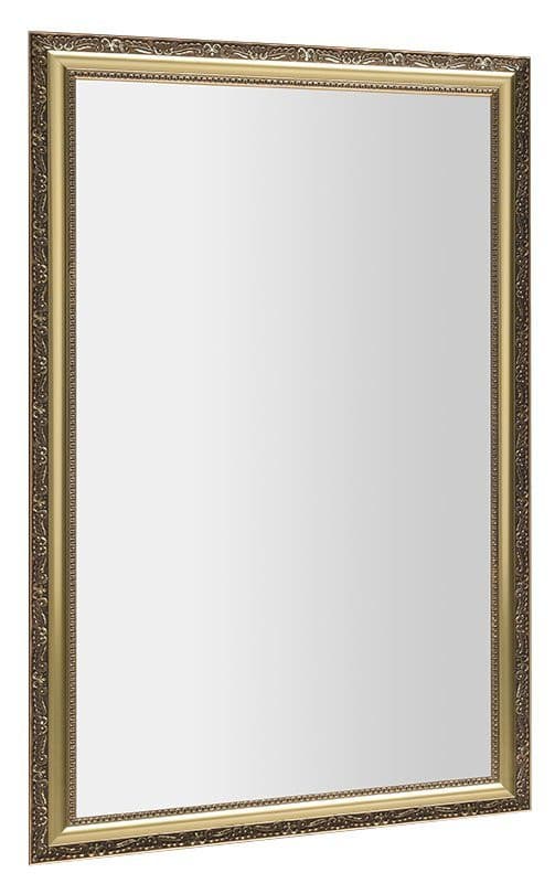 BOHEMIA lustro prostokątne w drewnianej ramie 589x989 mm, złote