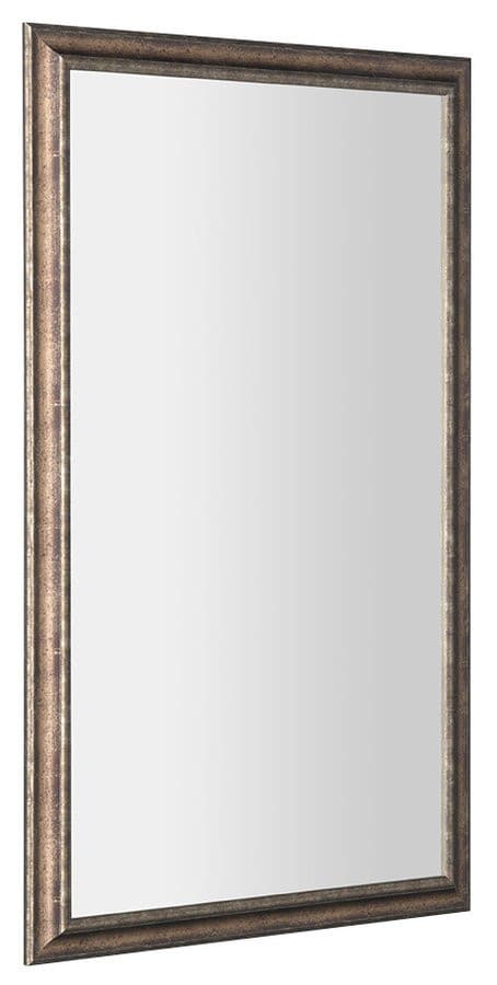 Lustro ROMINA w drewnianej ramie 580x980mm, brązowa patyna