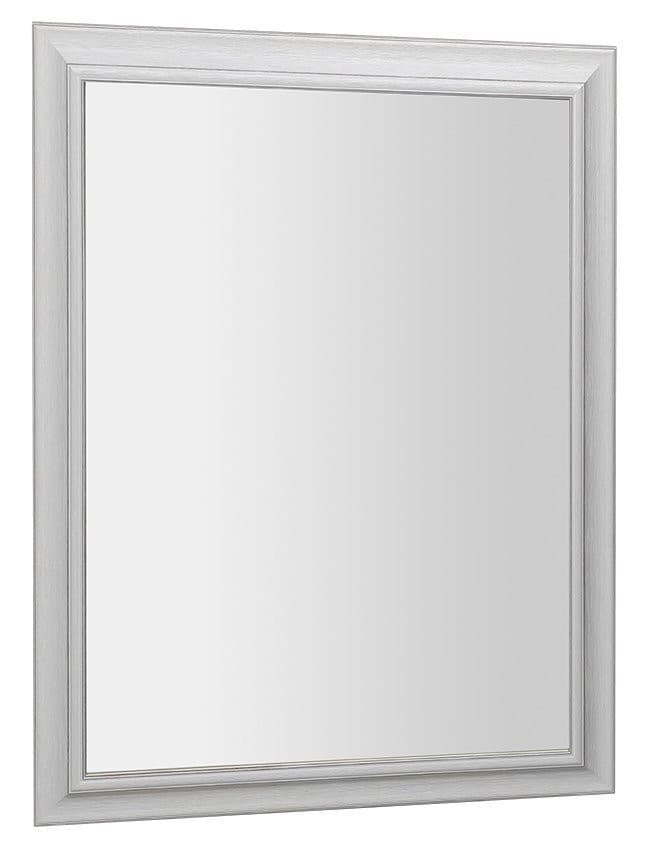 Lustro AMBIENTE w drewnianej ramie, 720x920 mm, starobiały