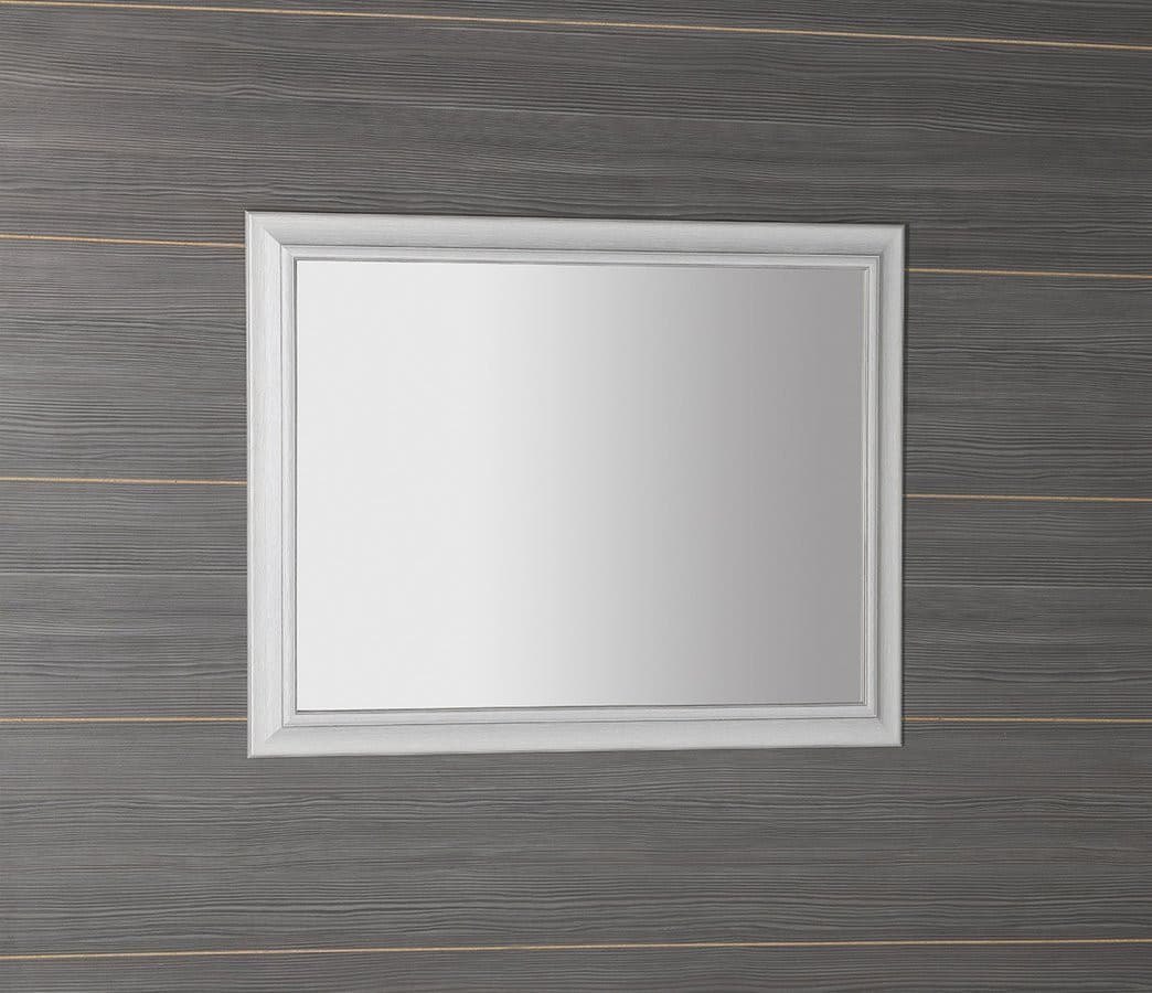 Lustro AMBIENTE w drewnianej ramie, 720x920 mm, starobiały