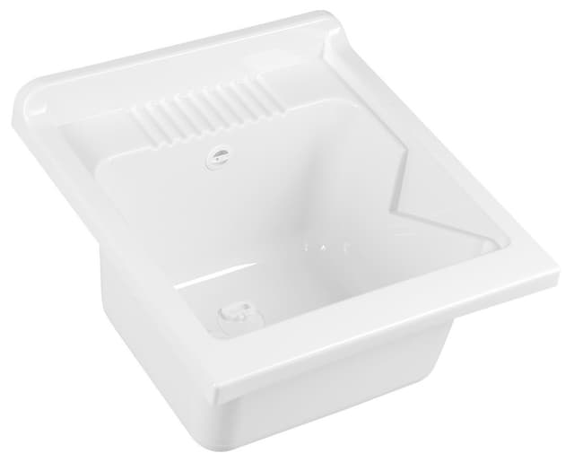 Komora gospodarcza plastikowa 45x50cm, biała