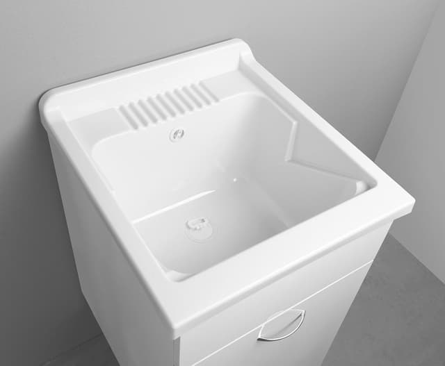 Komora gospodarcza plastikowa 45x50cm, biała