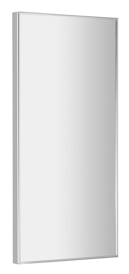 AROWANA Lustro prostokątne w ramie, 350x900mm, chrom