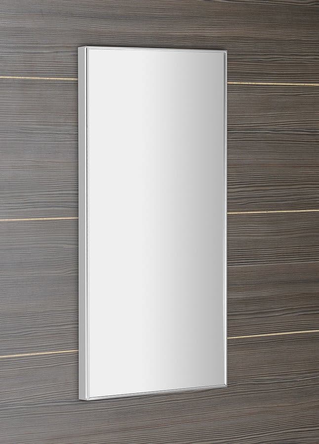 AROWANA Lustro prostokątne w ramie, 350x900mm, chrom