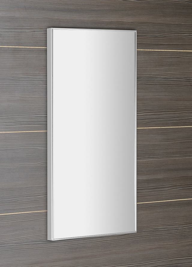 AROWANA Lustro prostokątne w ramie, 350x900mm, chrom
