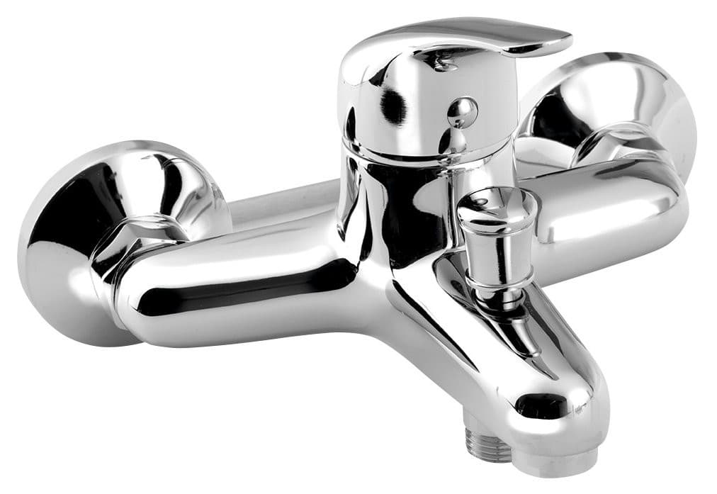 HOFFER ścienna bateria wannowa, chrom, rozstaw 150mm
