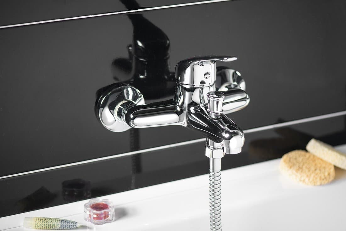 HOFFER ścienna bateria wannowa, chrom, rozstaw 150mm
