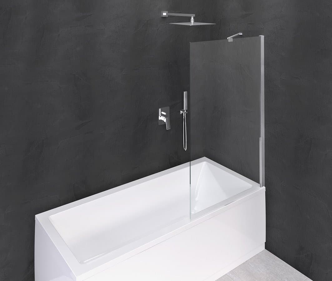 MODULAR SHOWER parawan wannowy 1000x1500mm, szkło czyste z Antidrop