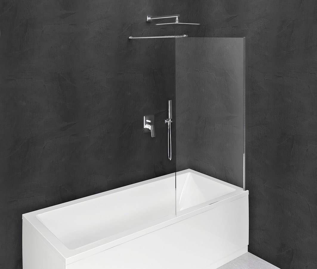 MODULAR SHOWER parawan wannowy 1000x1500mm, szkło czyste z Antidrop