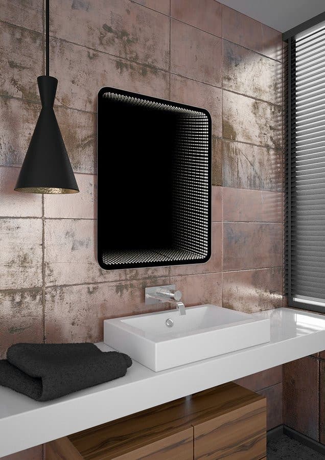 SENFINECO lustro LED z efektem 3D 65x79 cm