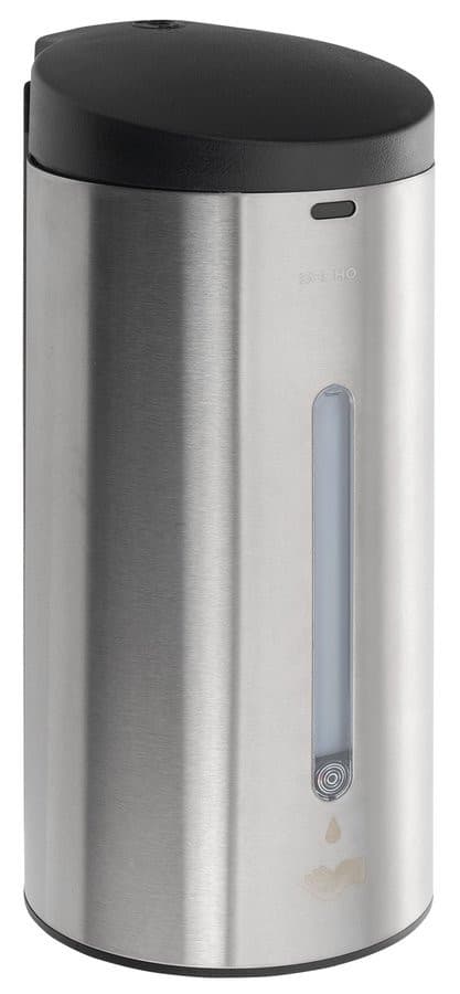 Bezdotykowy dozownik mydła 650ml, stal nierdzewna matowa