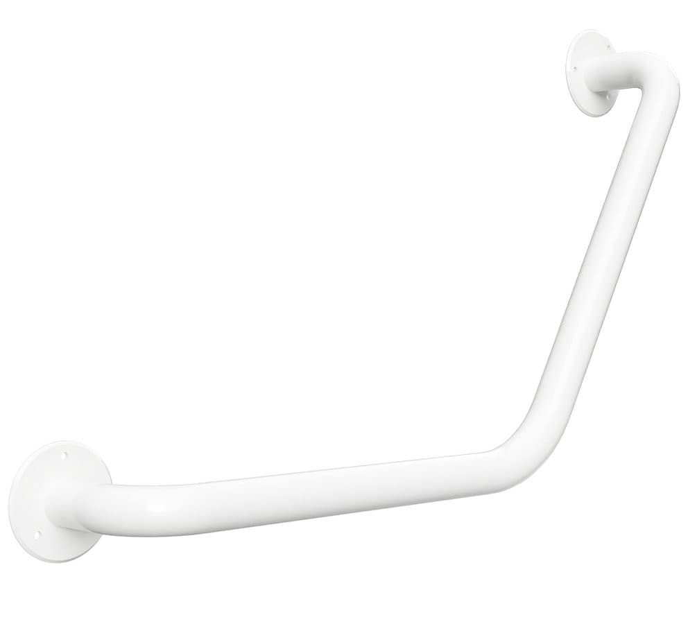 HANDICAP poręcz uchwyt 120°, obła 660x400 mm, biały