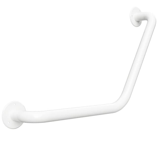 HANDICAP poręcz uchwyt 120°, obła 660x400 mm, biały