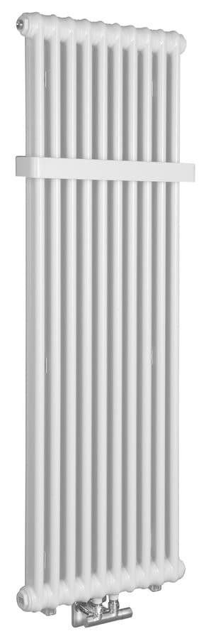 FEDE grzejnik łazienkowy 1500x490 mm, 10 segmentów, biały mat