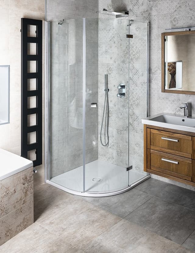 FORTIS półokrągła kabina prysznicowa 1000x900x2000mm, prawa