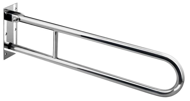 HANDICAP składana poręcz 813 mm, stal nierdzewna polerowana