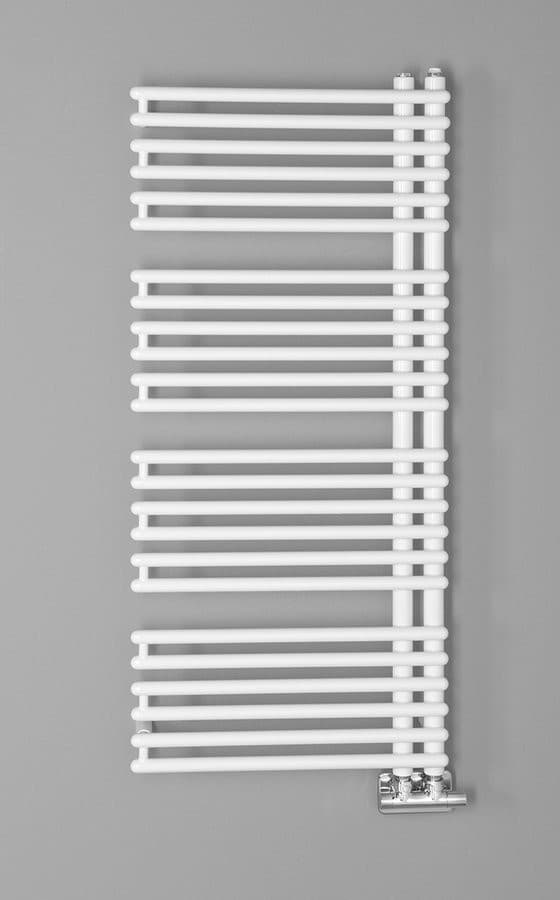 TUBINI grzejnik łazienkowy biały 496x1126 mm