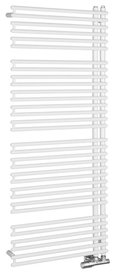 TUBINI grzejnik łazienkowy 596x1454 mm, biały stalowy