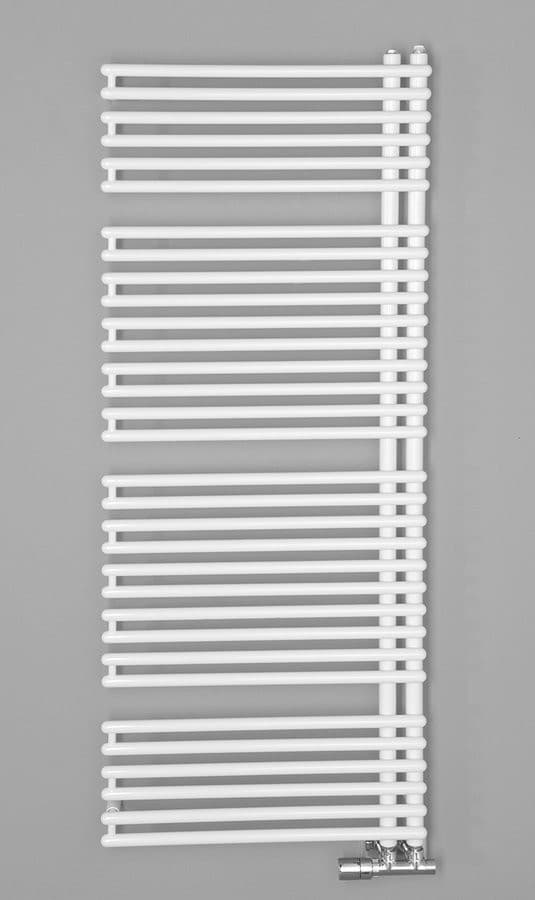 TUBINI grzejnik łazienkowy 596x1454 mm, biały stalowy