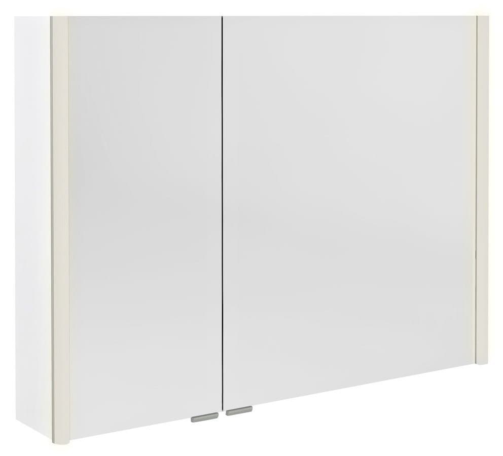 ALIX szafka z lustrem i oświetleniem LED 96x70x17,5 cm, biała