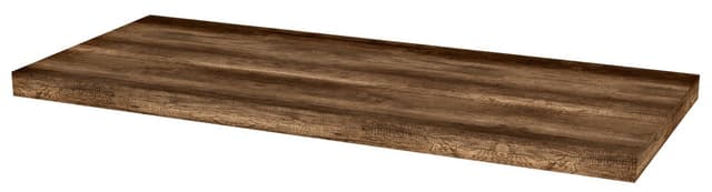 AVICE blat 110x39cm, laminat DTD/HPL, dąb ciemny