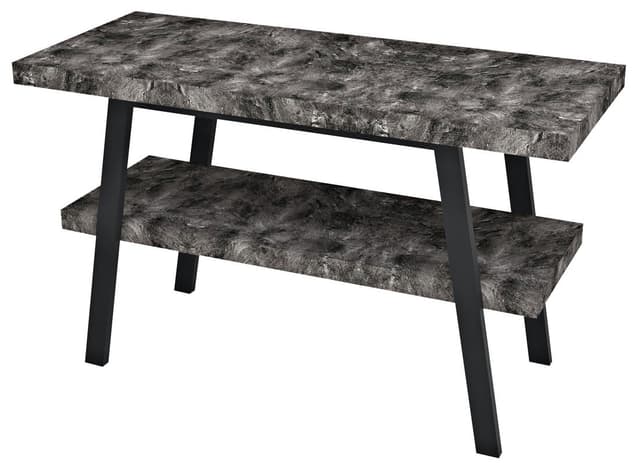 Blat AVICE 120x39 cm, laminat w dekorze kamienia łupanego