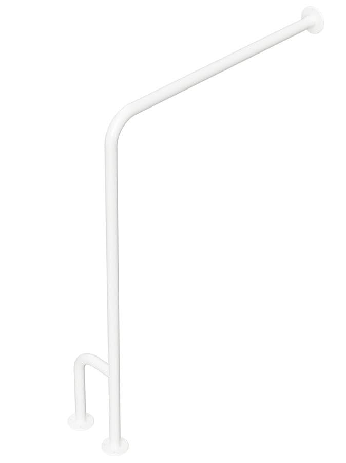 HANDICAP poręcz wspierająca stalowa 800x850mm, biała