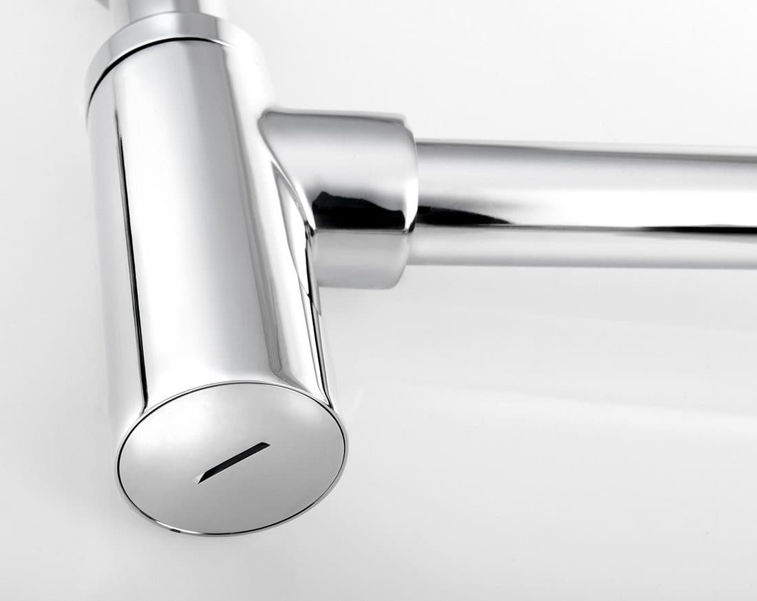 Syfon umywalkowy 5/4" z odpływem 32 mm, okrągły, chromowany