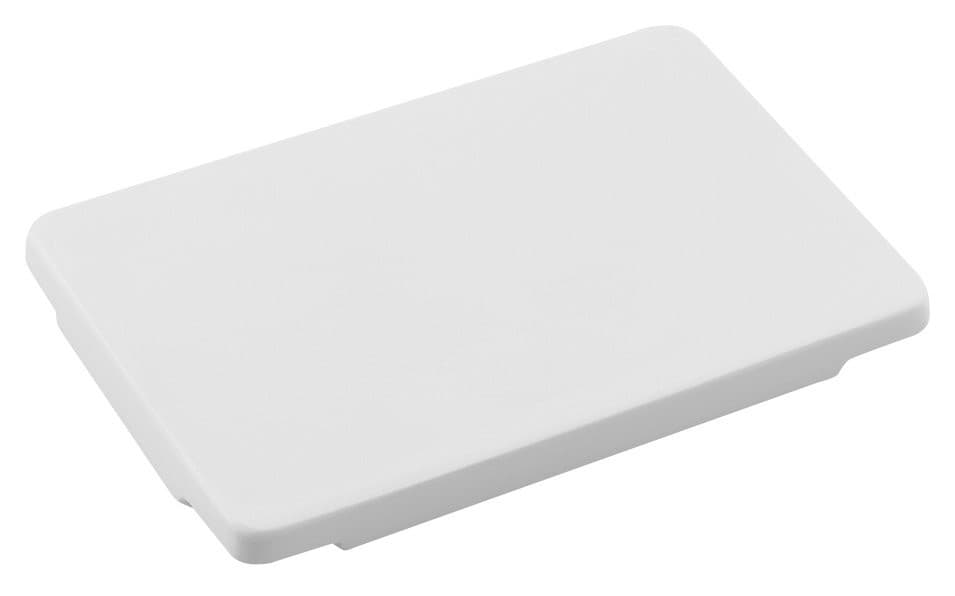 GODIVA pokrywa odpływu kompozytowa 12x8 cm biała