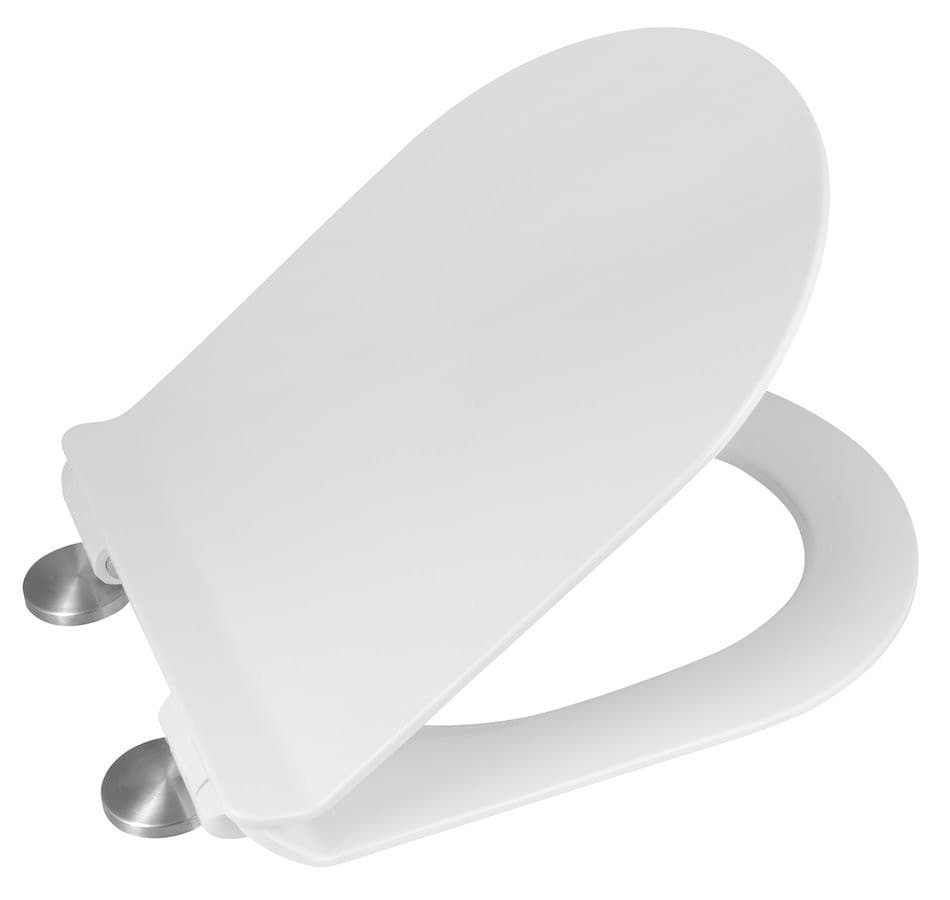 Deska toaletowa, SLIM, Soft Close, Easy Take, biały
