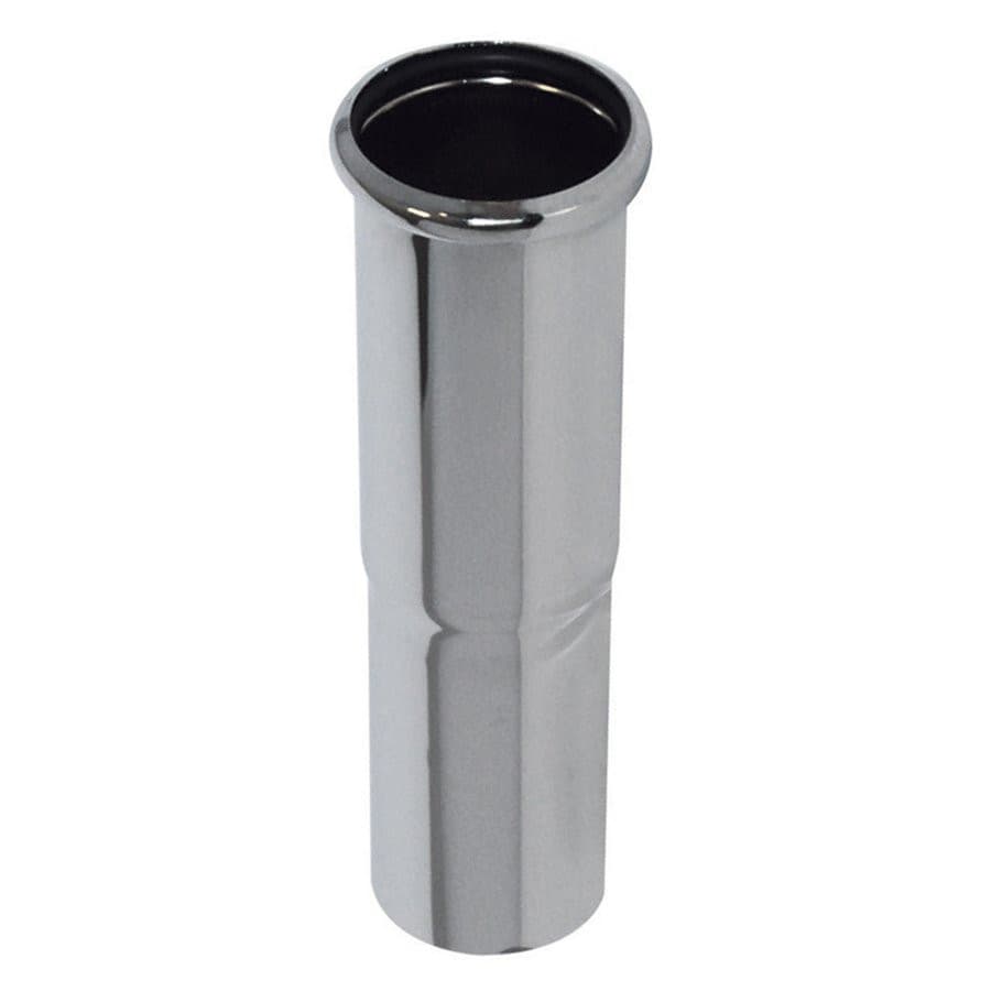 Rura przedłużająca syfon z kołnierzem, DN32, długość 130mm, chrom