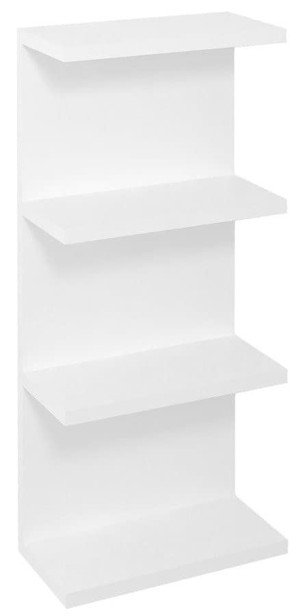 RIWA regał 20x70x15cm, biały połysk