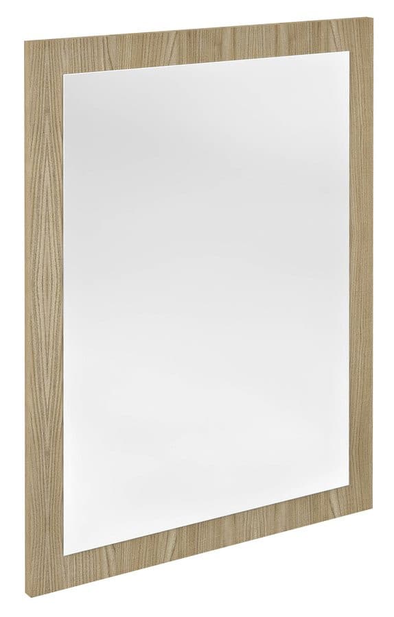 NIROX lustro prostokątne w ramie 600x800 mm, Wiąz Bardini