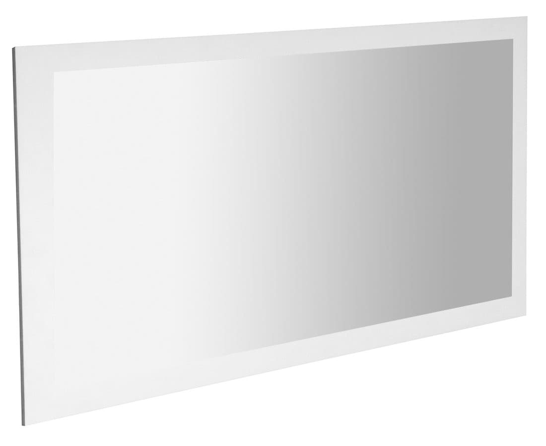 NIROX lustro w ramie prostokątne 1200x700 mm, biały połysk