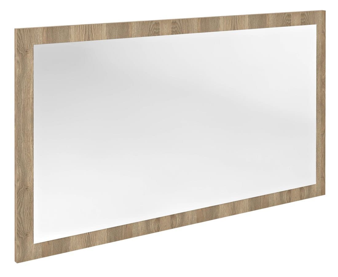 NIROX lustro prostokątne w ramie 1200x700 mm, dąb Texas