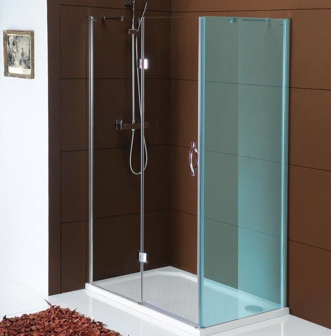 LEGRO drzwi prysznicowe 1200mm, szkło hartowane z powłoką COATED GLASS