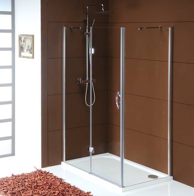 LEGRO drzwi prysznicowe 1200mm, szkło hartowane z powłoką COATED GLASS