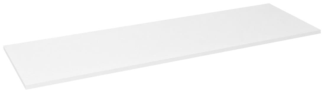 Blat DTDL 1550x18x440mm, biały połysk
