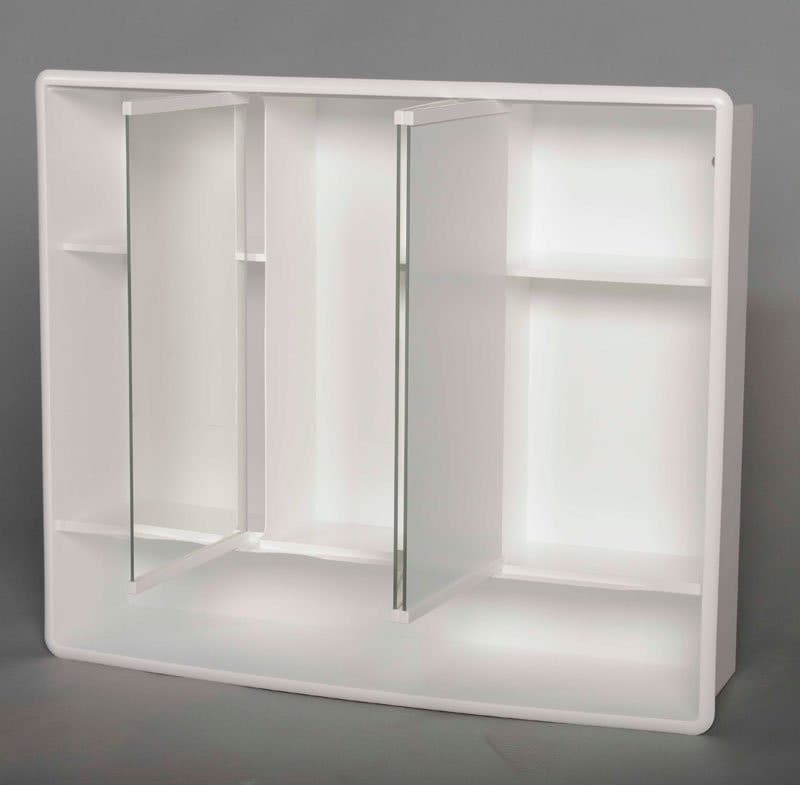LYMO szafka z lustrem, plastikowa 58x49x14,7 cm