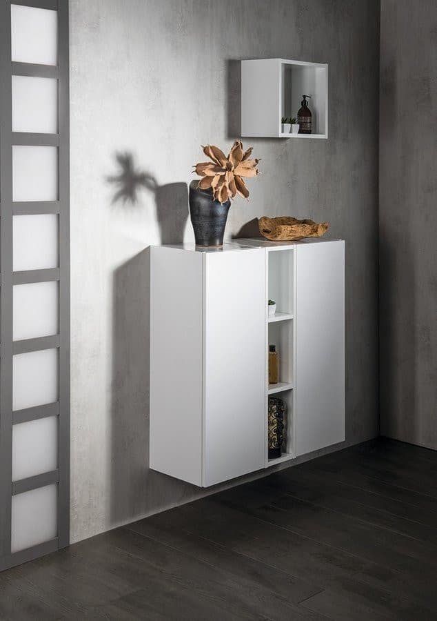 ESPACE szafka 35x94x32cm z drzwiczkami, uniwersalna, wiąz Bardini