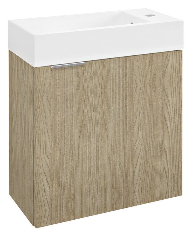 LATUS IV szafka pod umywalkę 49,5x50x25 cm, dekor wiąz Bardini