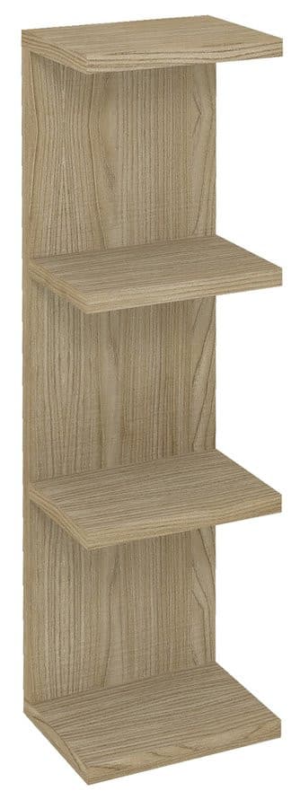 RIWA regał 20x70x15 cm z MDF, dekor Wiąz Bardini