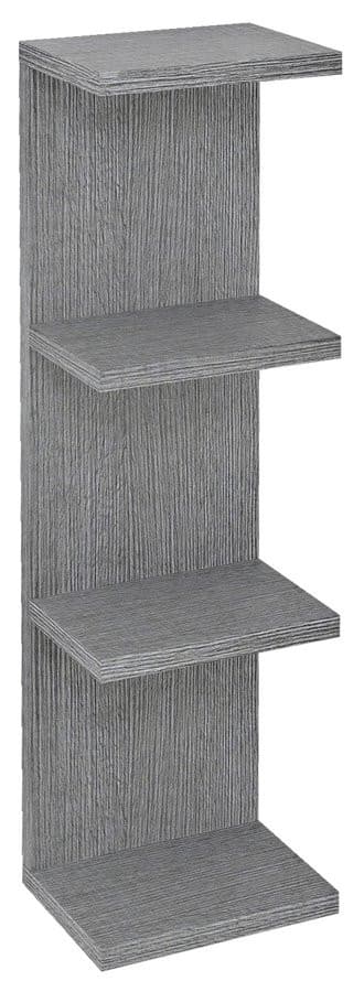 RIWA regał, 20x70x15 cm, dąb srebrny