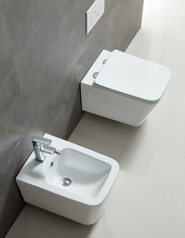 WC wiszące PORTO z technologią Rimless 36x52cm, biały