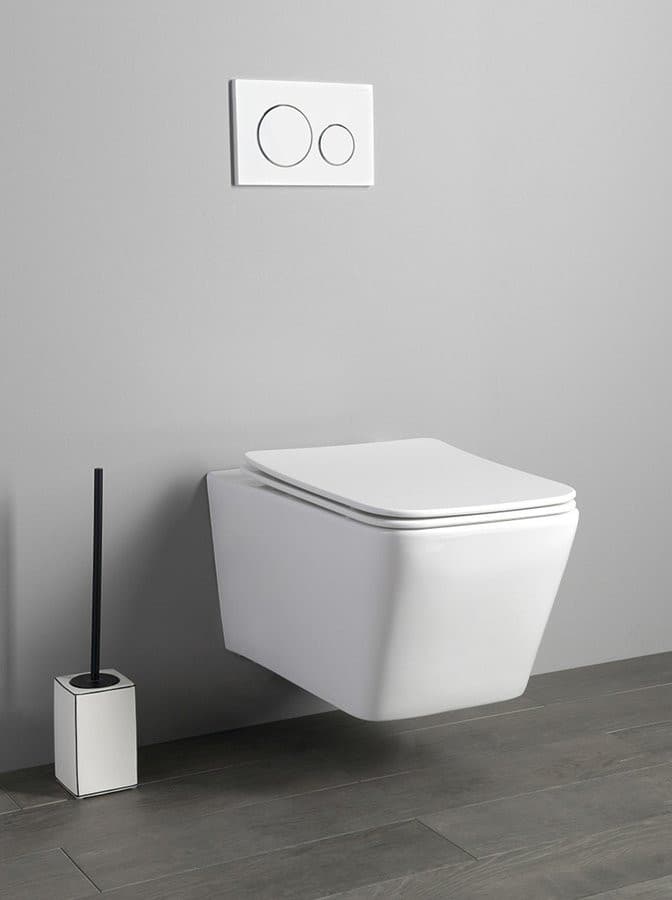 WC wiszące PORTO z technologią Rimless 36x52cm, biały