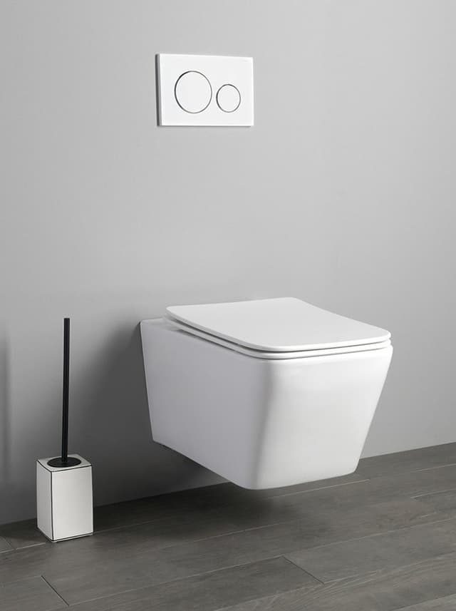 WC wiszące PORTO z technologią Rimless 36x52cm, biały